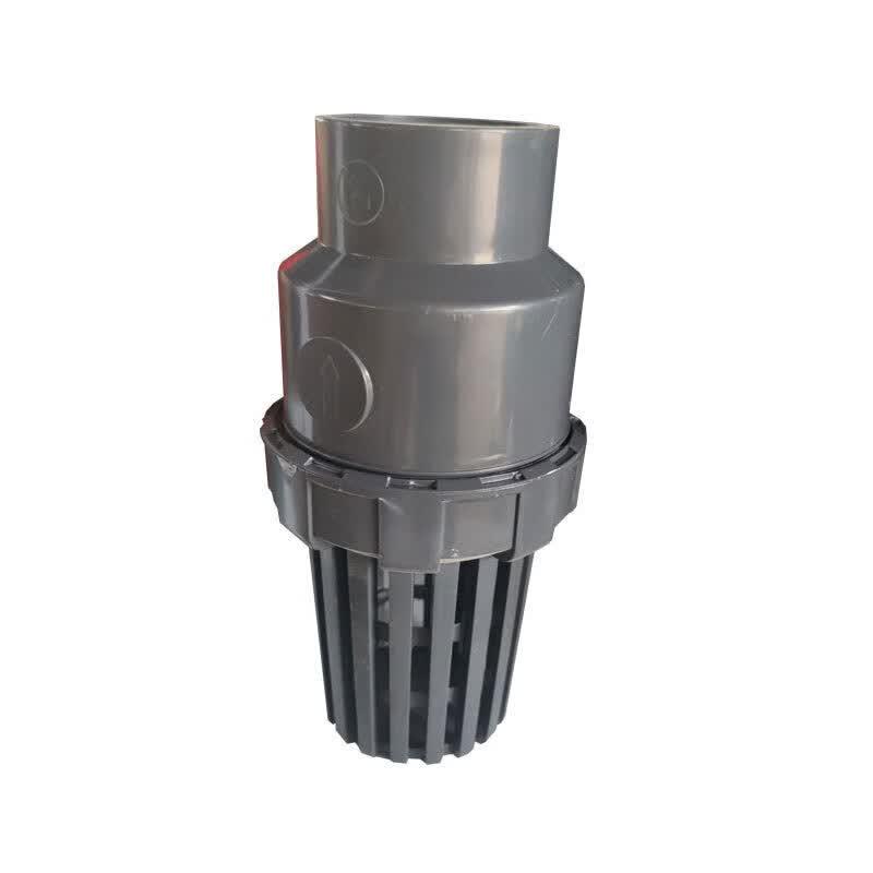 PVC Dark Grey Spherical Bottom Valve