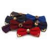 Bow Tie Adjustable Fit Shiny Rhinestone Design Men Bow Tie Weddings Groomsmen Business Formal Occasions Party Accessories