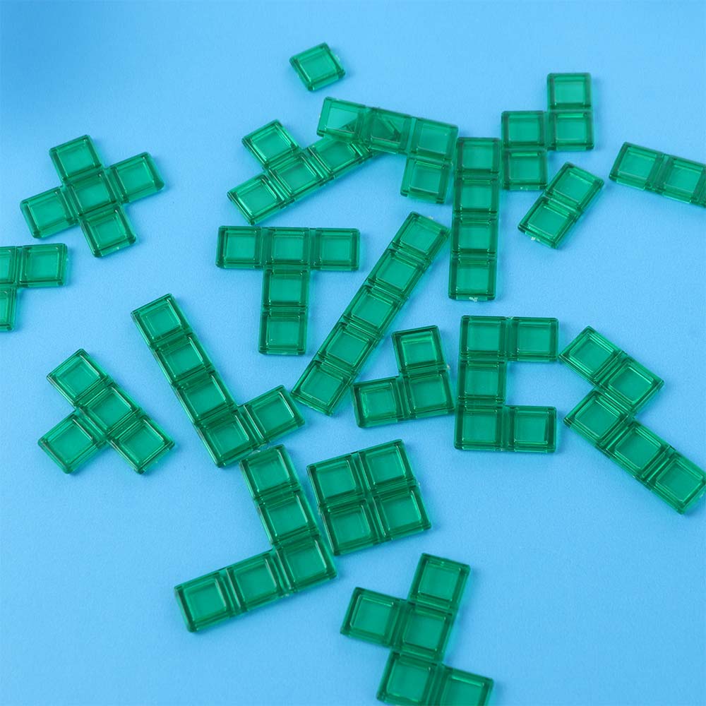 Plastics Colored Squares Game Early Education Puzzle Strategy Board  Children's Birthday Gift