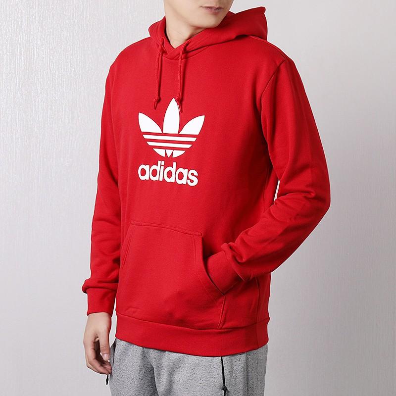 Adidas Originals Trefoil Sweatshirts Men's Hooded Moderate Regular DX3614