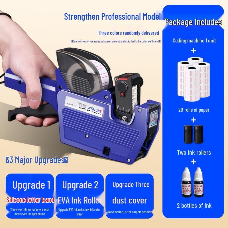 Fully Automatic Manual Date & Price Coding Machine