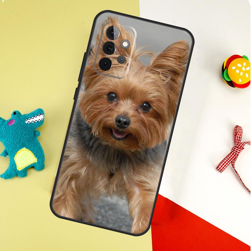 Yorkshire Terrier Dog For Samsung Galaxy A54 A34 A14 A55 A35 A15 A53 A33 A13 A05 A06 A16 A22 A32 A52 Phone Case