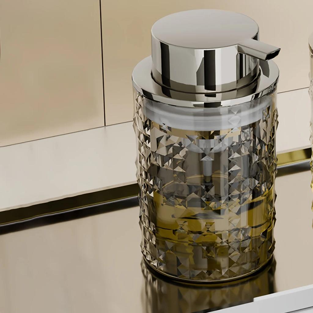 1pc Premium Foaming Soap Dispenser - Effortless Foaming Action, Durable Press-Style, Refillable & Versatile for Shampoo, Shower