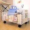 Iron Made Classroom Desktop Organizer Multifunction Rolling Book Cart  Entryway Dorm