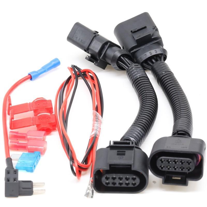 Automotive Headlight Conversion Adapter Harness For Volkswagen Transporter T5 To T5.1 Automotive Lighting Accessories