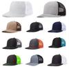 Richardson 112 Unisex Siatkowa Czapka Trucker Oddychający Kapelusz Przeciwsłoneczny z Lekko Zakrzywionym Daszkiem Czapka Baseballowa dla Wszystkich