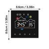 16A WiFi Regulator Electric Heating With Speech Command Application Set Thermoregulation