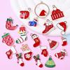 10/20/50 Stück Weihnachts-Emaille-Anhänger-Charms Für DIY-Schmuckherstellung Weihnachts-Basteln Heimdekoration Geschenke