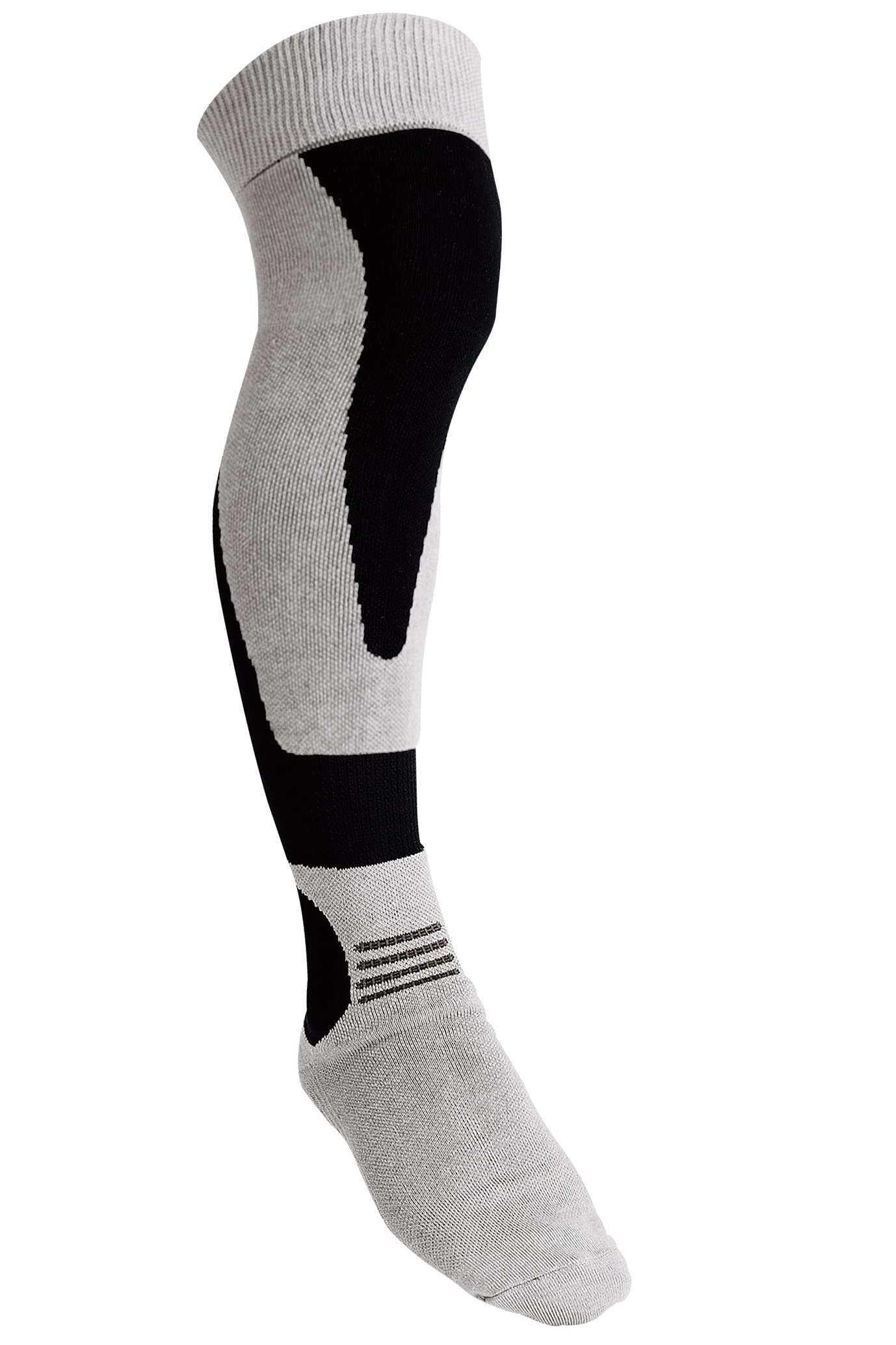 

носки для ботфортов ОДИН РАЗМЕР [RS Taichi] Толстые, дезодорирующие, выше колена, для ботфортов, внедорожные, с защитой, (длинный), RSI209, ЧЕРНЫЙ, чёрный