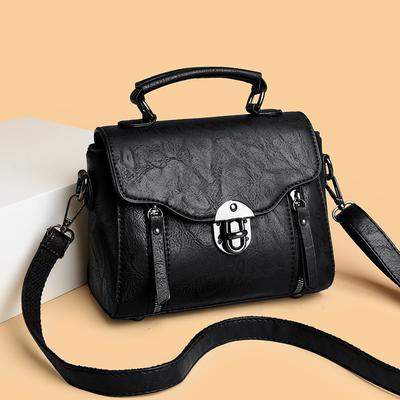 Einfache Handy-Tasche Umhängetasche Handheld Kleine quadratische Tasche Herbststil Vielseitig Damen Muttertasche Schultertasche