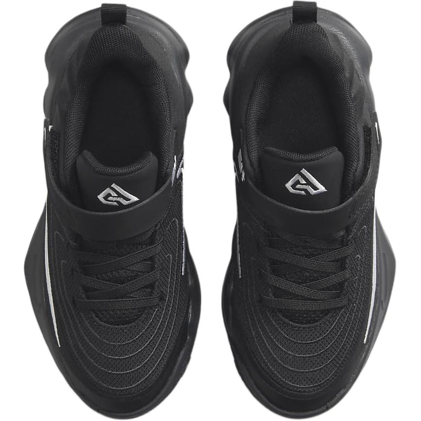 Nike Giannis Immortality 4 PS Black Kids Sneakers White Dark-Smoke-Grey FZ6733-001