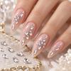 1440 PCS / Set Mini Flat Bottom Sparkling Diamond Nail Jewelry Set