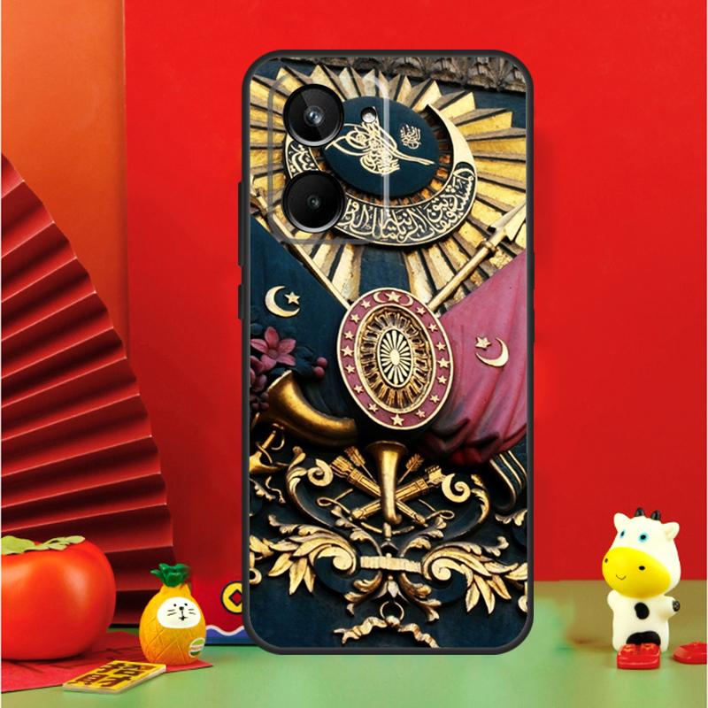 Ottoman Empire Coat Of Arms For Realme 15 Pro GT7 GT6 10 11 12 13 14 Pro Plus C65 C67 C63 C61 C55 C51 C53 C35 C75 Case