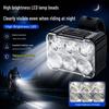High-Brightness Waterproof Bicycle Headlight & Taillight Set for Night Riding - Energy-Saving Cycling Equipment