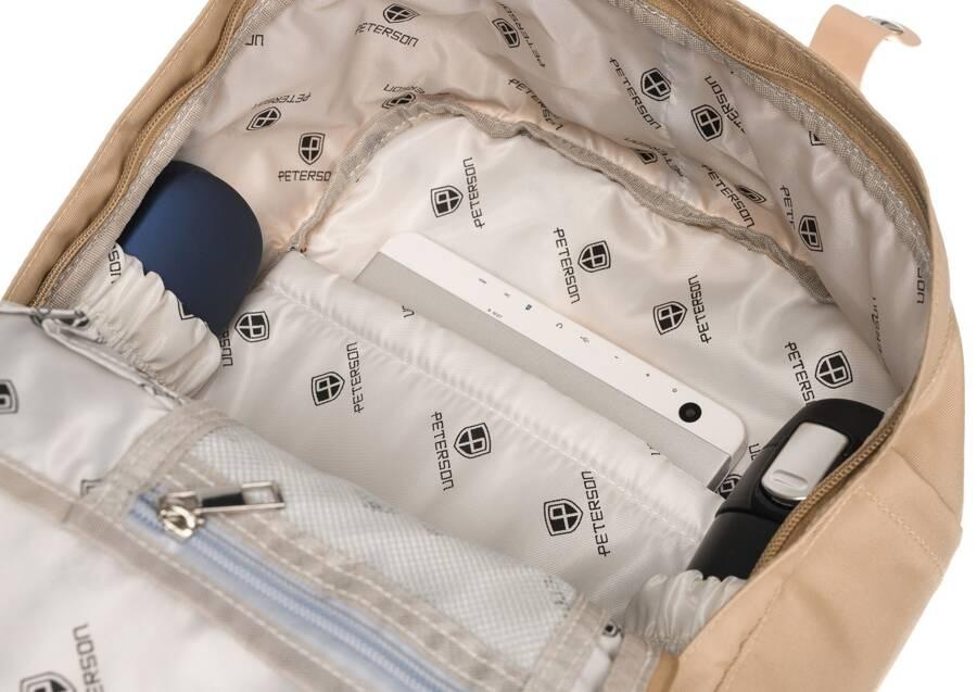 Urban, Spacious Polyester Backpack - Peterson