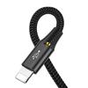 Kabel USB Baseus Snabb 4-i-1 2xUSB-C / Lightning / Micro 3,5A 1,2M (Svart)
