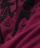 Physical Department Cartoon Basketball Ls Pink Red