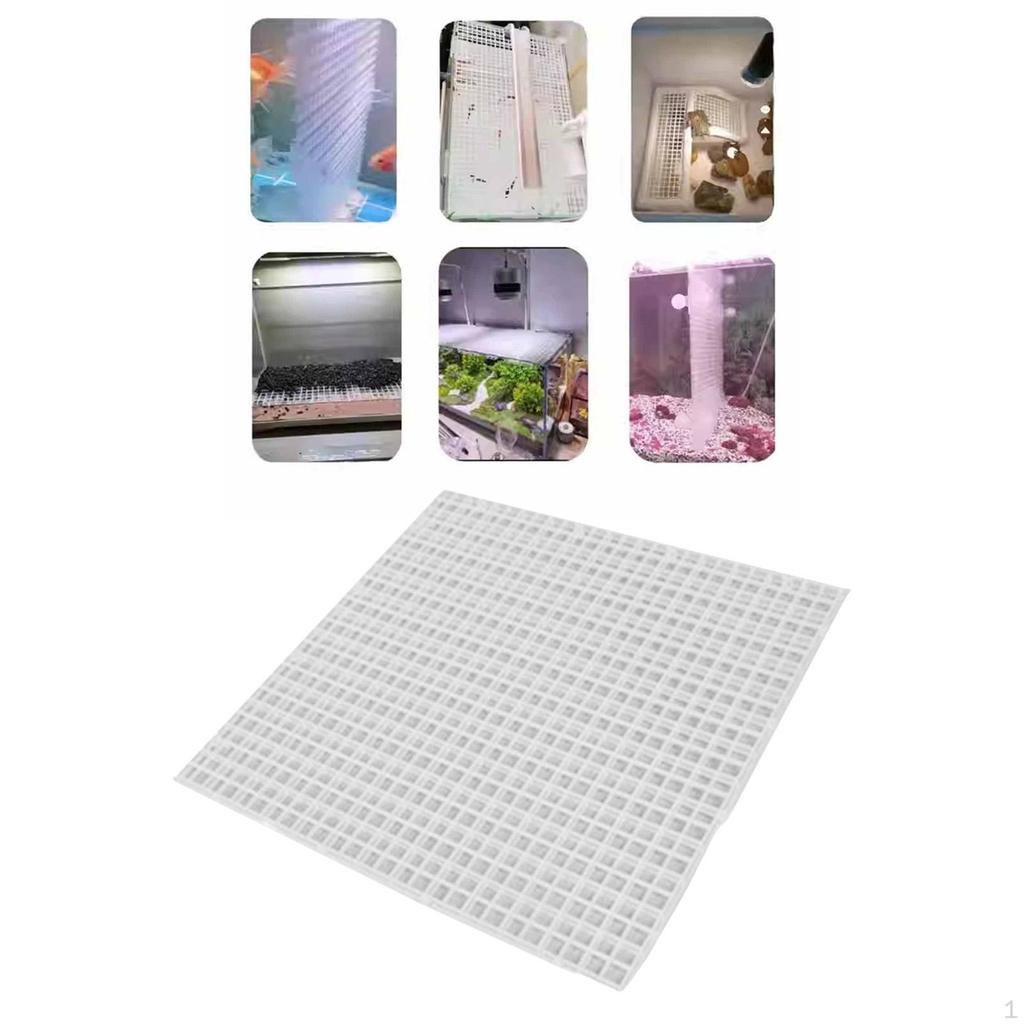 Aquarium Divider Anti Jumping Lid Cover Easy to Install Filter Separation Hood