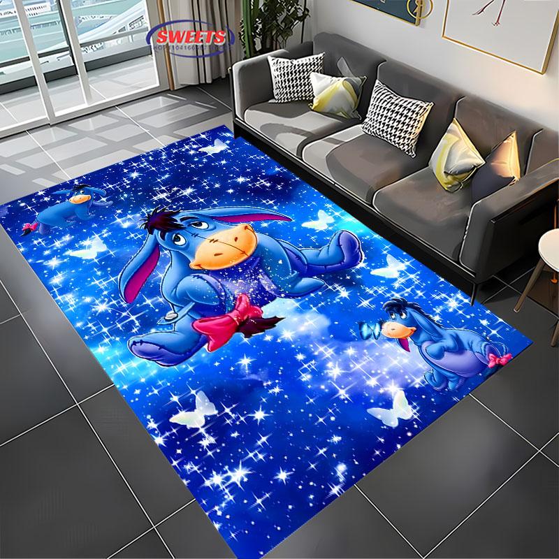 Neue Regale ! Beliebter Winnie Puuh I-Aah Teppich, Wohnzimmer Schlafzimmer Büro Kinderzimmer der Wahl, Rutschfeste Waschbare Matte
