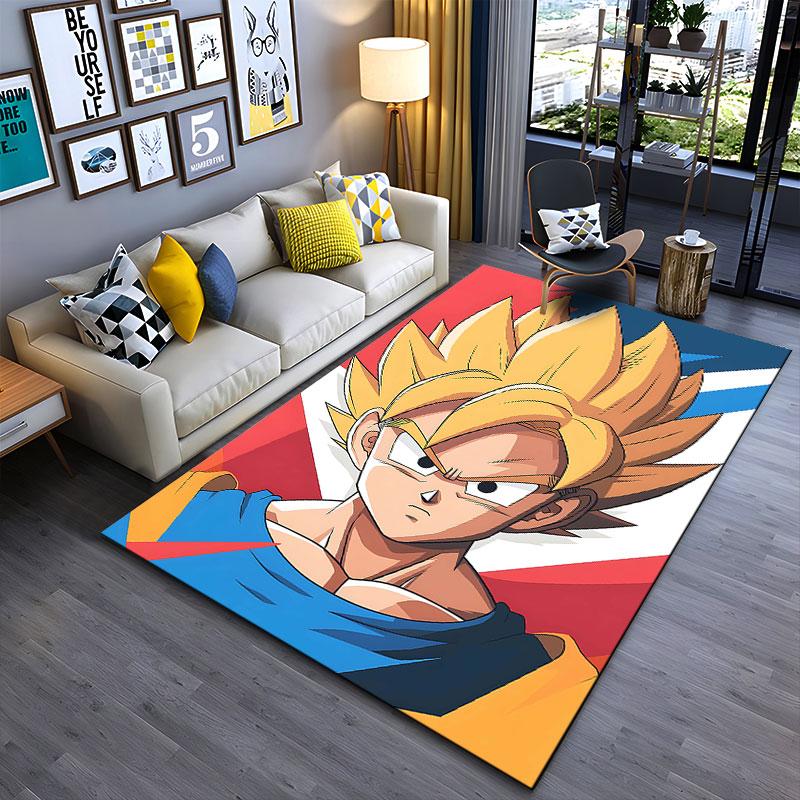 Anime Hero Design Carpet suitable as a non-slip mat for the living room or bedroom sofa