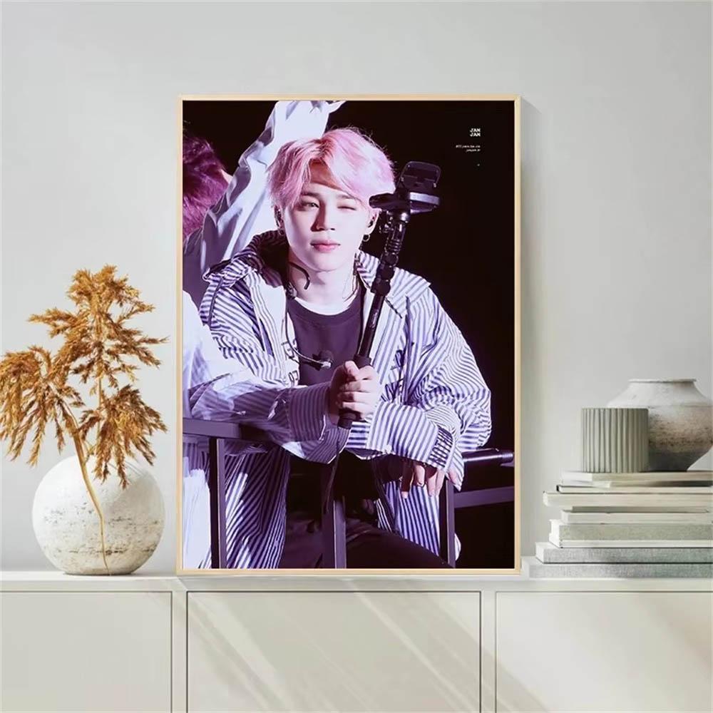 Art Diamond Painting BTS Full Round Diamond Mosaic Embroidery Cross Stitch Kit DIY Home Decoration Handmade Gifts