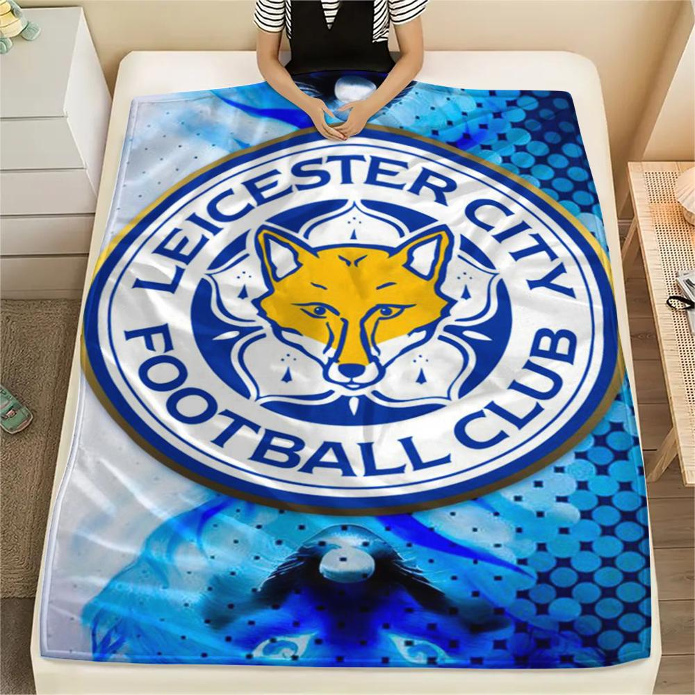 

1pc leicester city Print Flannel Blanket, High quality Comfortable for All Seasons, Home Decor, Warmth and Comfort, Perfect for Christmas Gifts70 80cm x 120cm