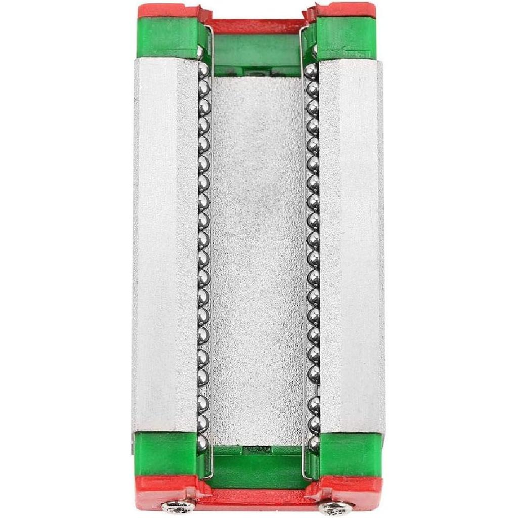Guia de Movimento Linear, 100mm×9mm MGN9H Aço Rolamentado Miniatura Guia Linear Trilho + Bloco Deslizante Carro Usado para Equipamento Automático, etc