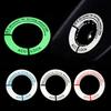 3pcs Luminous Ring Sticker Luminous Key Ring Sticker Fluorescent Luminous