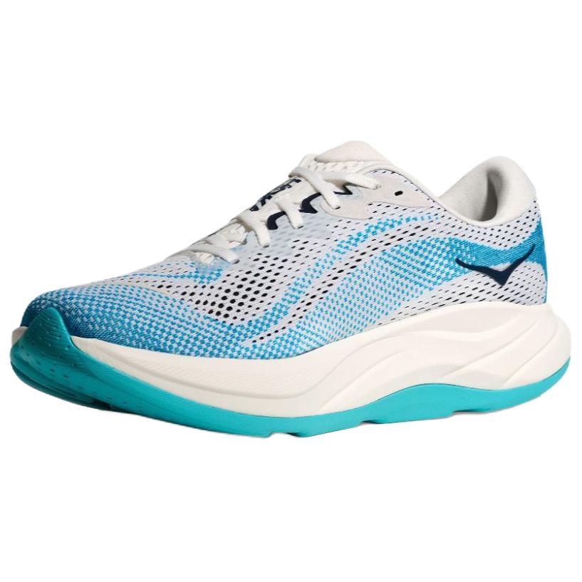 HOKA One One Rincon 4 Comfortable Versatile Non-Slip Durable Low-Top Running Shoes Men Running Shoes Gray Blue 1155130-FSK