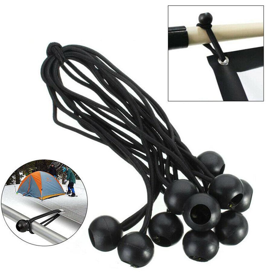 Car Storage Elastic Bungee Cord Tent Fixing Rope with Ball Binding