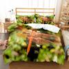 Dragonfly Duvet Cover Set Art Painting Animals Pattern King Queen Size Polyester Comforter Cover for Kids Boys Girls Bedding Set