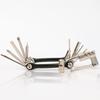 Multifunctional Stainless Steel Professional Bicycle Repair Tool Bicycle Accessories Portable Folding Tool Screwdriver