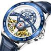 Top Brand New Fashion Hollow Automatic Mechanical Men's Watch Automatic Tourbillon Waterproof Men's Wrist Watch