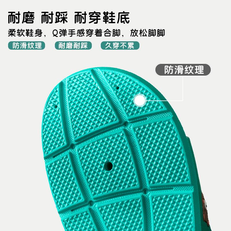 Slippers women wear thick bottom summer home indoor home fashion cartoon non-slip sandals