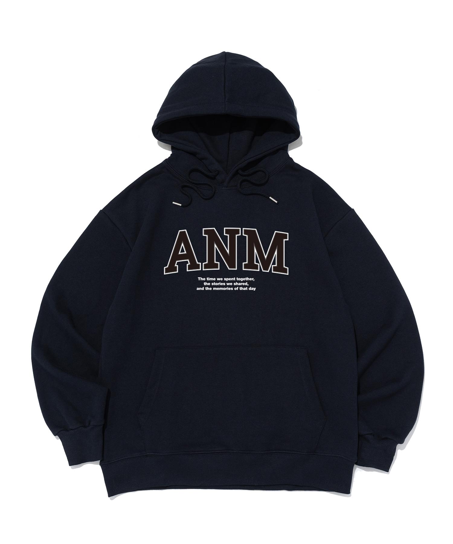 Analog Mood Anm Logo Hoodie (Navy) S
