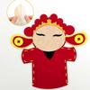 The God of Wealth New Year Hand Puppets Cartoon Festive Hand Puppets  Children Toys