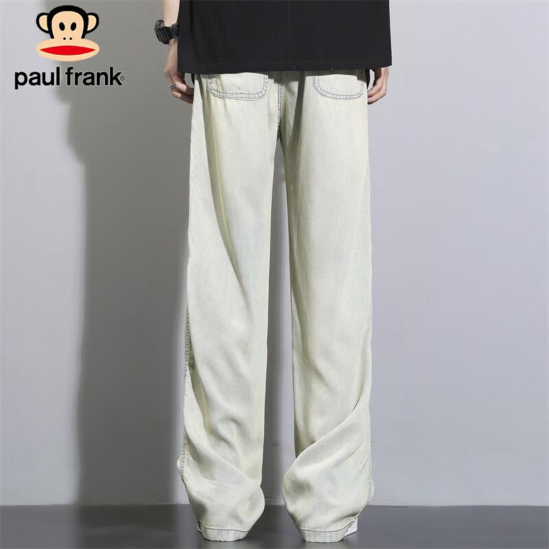 Paul Frank Men's Summer Tencel Blend Relaxed Fit Jeans
