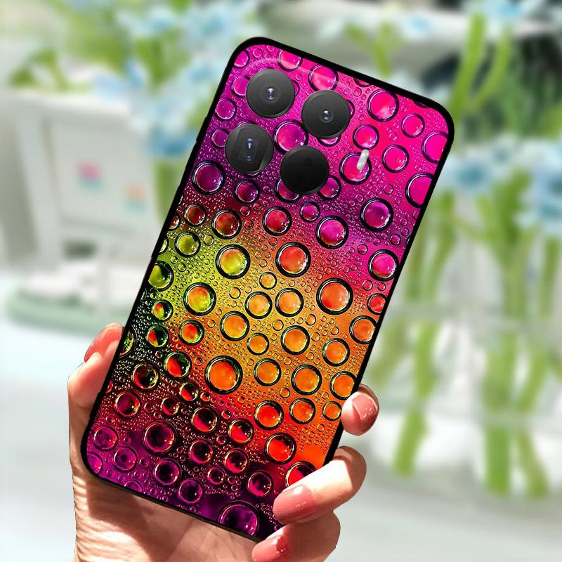 For Xiaomi 15T Pro 15T Case 2025 Fashion Luxury Soft Silicone TPU Cover For Xiaomi15T Pro 15TPro Shockproof Funda 15 T Coque