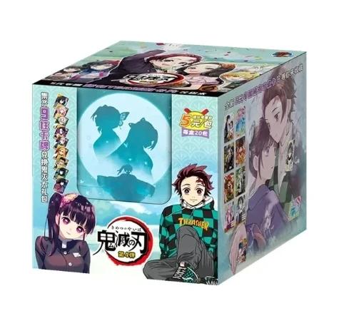 Nové originální karty Demon Slayer: Nekonečný vlak Karta SSP Karta Diamond Rare Tanjirou Kamado Nezuko Karta z kolekce postav