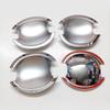 Chrome Exterior Door Handle Cover Trim and Door Bowl Cap for Mitsubishi Outlander 2007-2020 Lancer 2008-2017 RVR ASX Outlander Sport 2011-2021