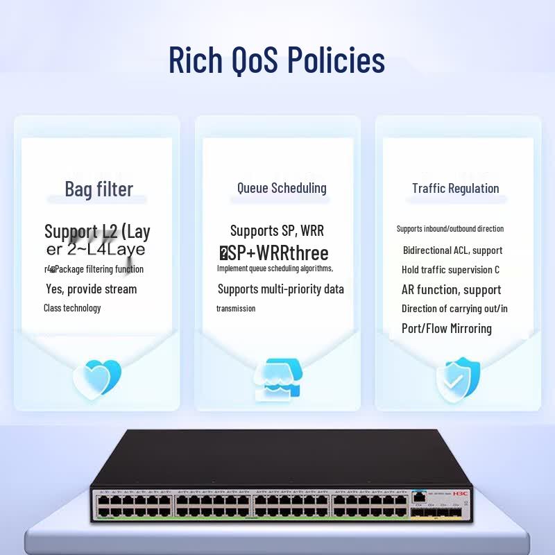 

H3C S5130V2-52S-LI Layer 3 Managed Gigabit Switch