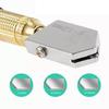 5PCS Pencil Style Glass Cutter Oil Feed Diamond Incisive Anti Slip Threaded Glass Cutter Tool Set