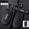 Jeep Key Case for Grand Cherokee, Renegade, Compass, Commander, and Cherokee