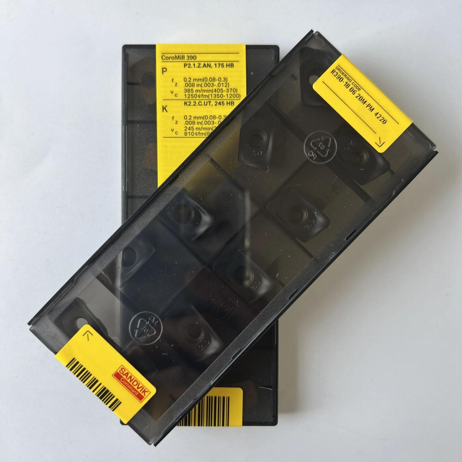 

Original Sandvik / R390-180620M-PM 4220 /CNC lathe carbide blade tool 10 Pcs