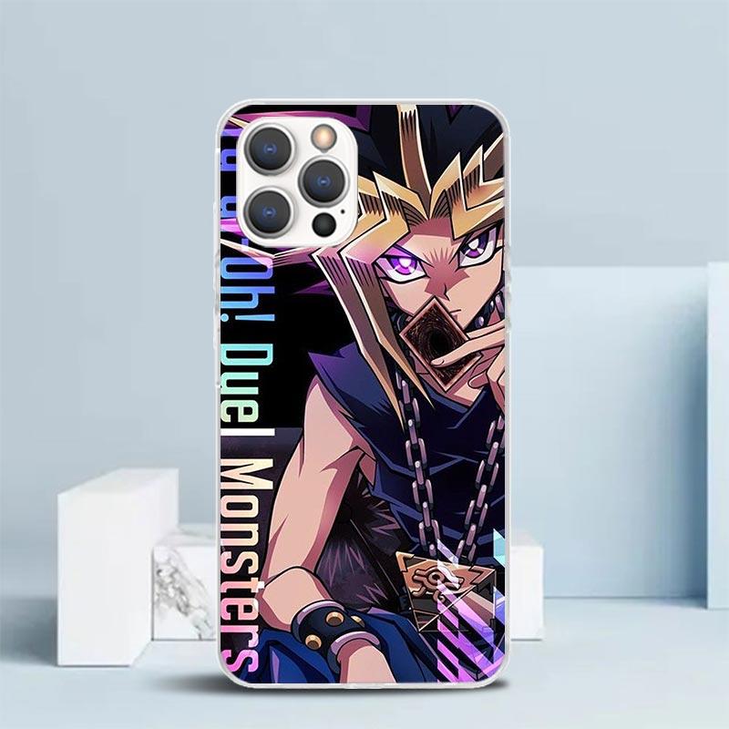 

Yu-Gi-Oh! Мягкий чехол с аниме-рисунком для iPhone 16 17 Air 15 14 Pro Max 16E Чехол для телефона 13 Mini 12 11 7 SE 8 С рисунком Подходящие чехлы 16 17 iPhone 16 Pro Max