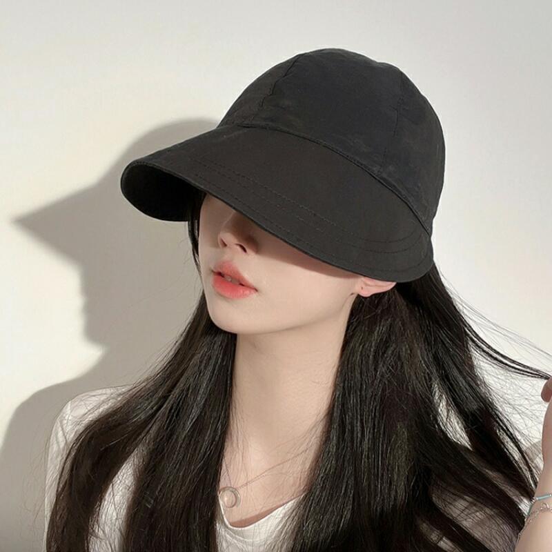 Базовая шляпа-ведро на завязках ivory