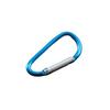 D-Shaped Aviation Aluminum Carabiner for Outdoor Climbing and Water Bottles