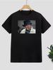 T-shirt with Adriano Celentano Print