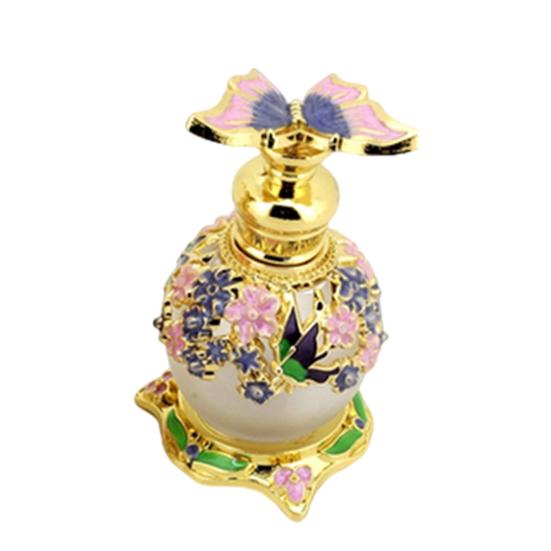 15m Essential Oil Bottle Strong Decoration Translucent Animal Decor Flower Rilievo Perfume Storage Good Detail Concentrated Perfume Oil Bottle Present