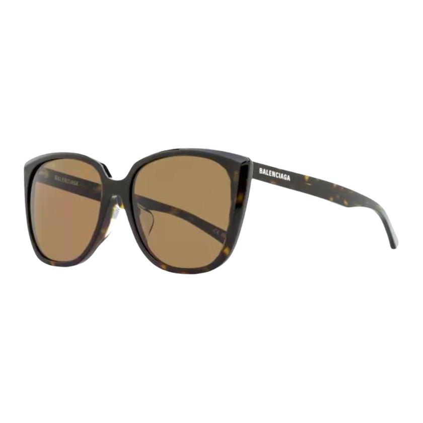 Balenciaga Logo Design Square Sunglasses Women sunglasses Brown 30011345002 One Size available,Brown